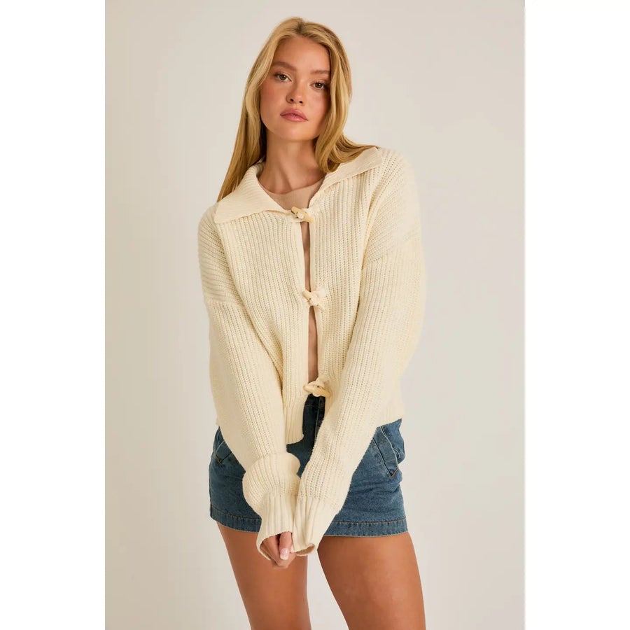 Jane Toggle Button Cardigan | Gi-Threads